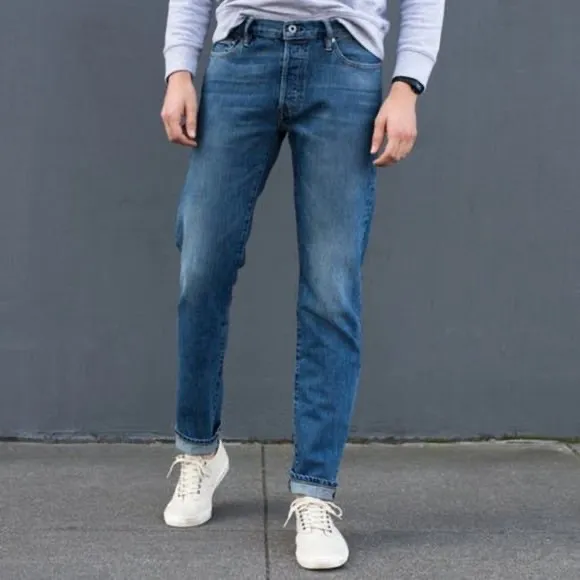 Flint and Tinder Everyday Stretch Slim Tapered Jeans, size 30x32