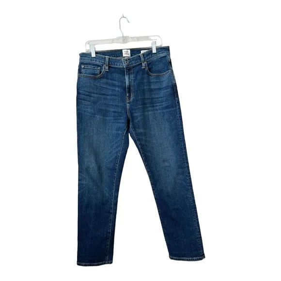 Flint and Tinder Jeans Mens Size 33x30 Blue Slim Fit Stretch Denim USA Huckberry