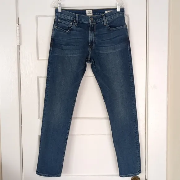 Flint And Tinder Slim Fit Denim Jeans 31X29