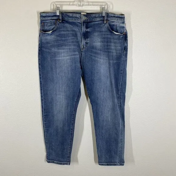 Flint and Tinder Selvedge Jeans Mens 42x30  Athletic Tapered Fit Denim Cotton