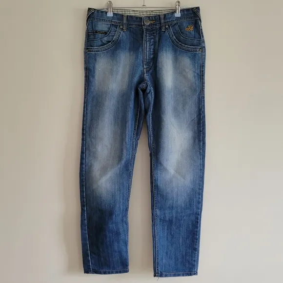 Flying Machine Men's Regular Slim Denim Jean Pant Size 32