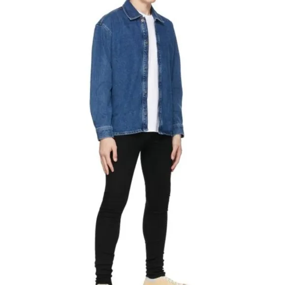 FRAME Jagger True Skinny Jeans Black