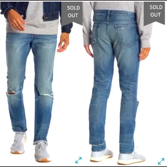 FRAME denim L’Homme skinny in Attridge wash sz 28