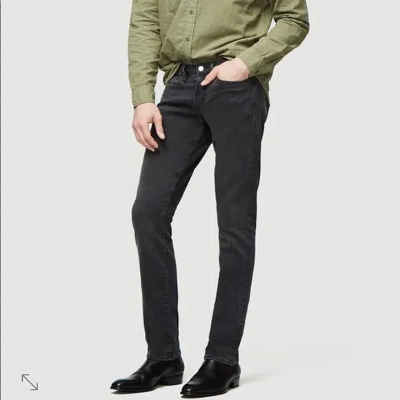 NWOT mens FRAME L’Homme Slim Jeans - Gray Fade