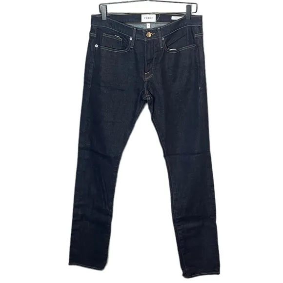 FRAME Men’s L’Homme Slim Jeans Size 32 in Midtown Wash