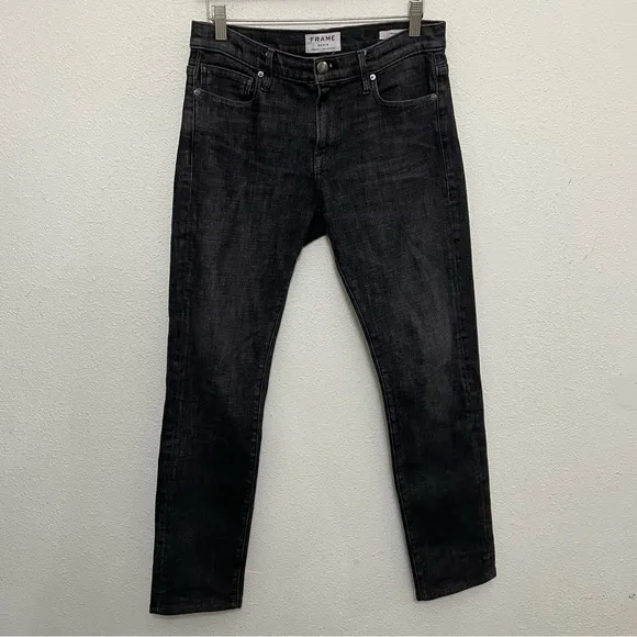 FRAME Black Denim Jeans 30