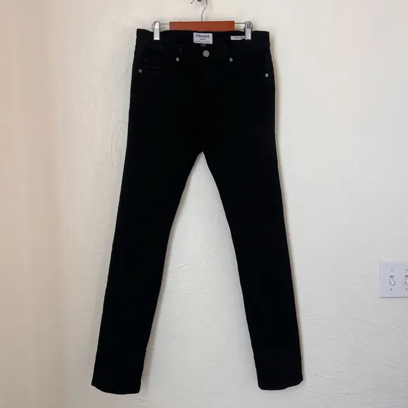 Frame L’Homme noir skinny jeans size 28