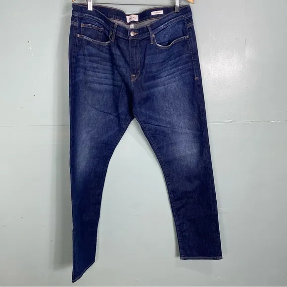 Frame L’Homme Slim Blue Jeans Sz 38
