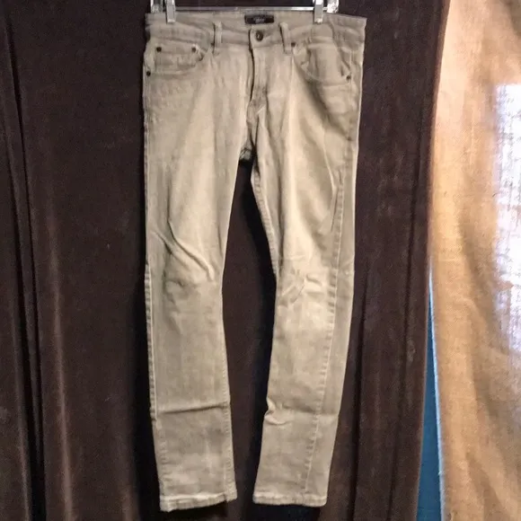 Frank and oak jeans slim fit size 30x32 gray