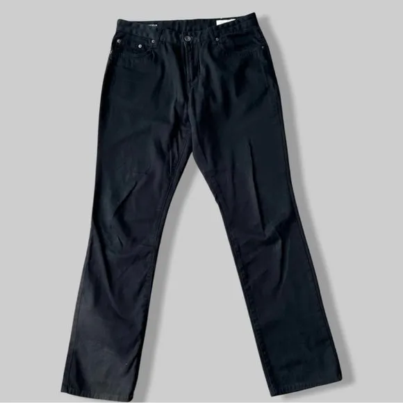 Frank & Oak The Lincoln Modern Slim Fit Black Jeans