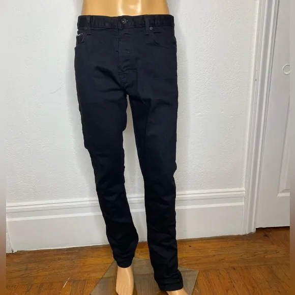 Frank & Oak Cooper Selvedge Jeans Slim Straight Men’s Size 36X34 Black Canada