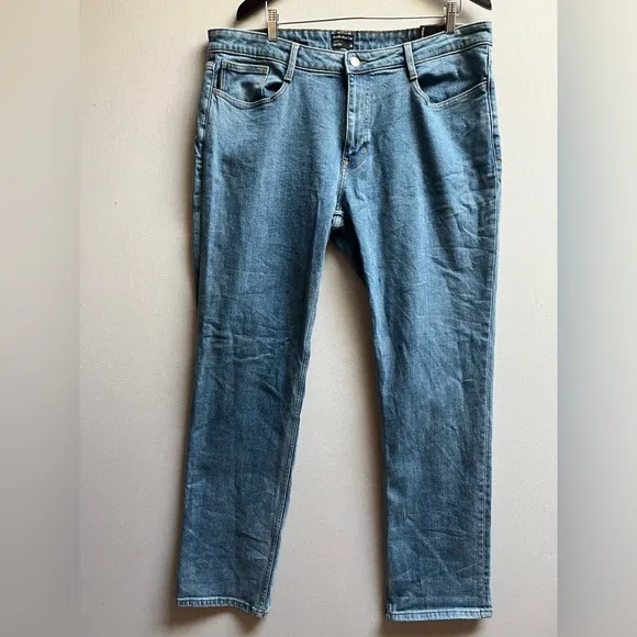 NWT Frank & Oak slim fit regular rise denim jeans Sz 38 X 34
              
      NWT