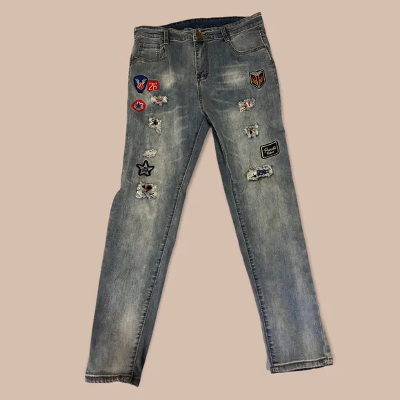 Mens denim jeans