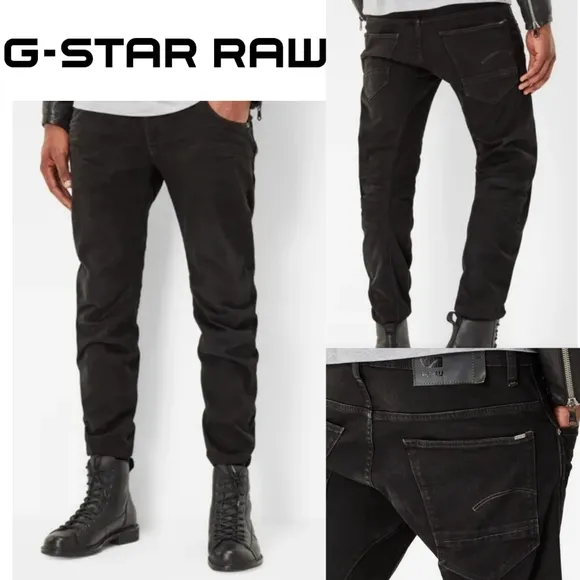 (NWT) G-STAR RAW Arc 3D Slim Color Black Jeans
          
      NWT