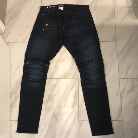 Men’s G-Star Raw 5620 Knee Zip Skinny Jeans
          
      NWT