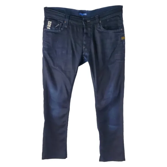 G-Star Raw 5204 Men's Dark Navy Denim Pants NWOT size 37x30