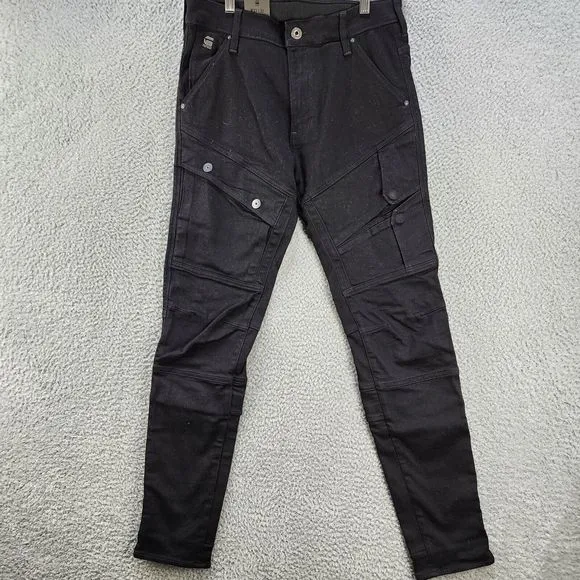 G-Star Raw 3D Skinny Jeans Men's W33 L32 Black Button & Zip Closure
          
      NWT