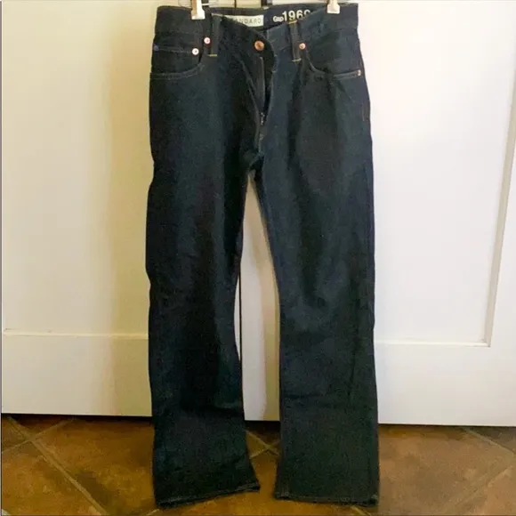 Gap blue jeans standard mens 100 percent cotton