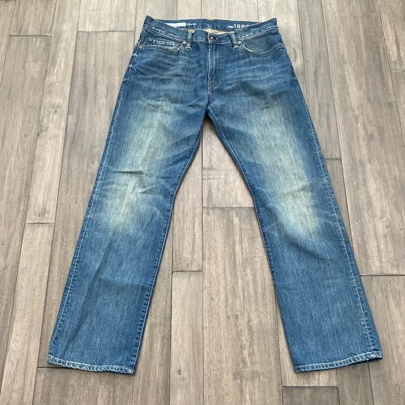 GAP Mens Authentic Straight Leg Jeans Size 32x30