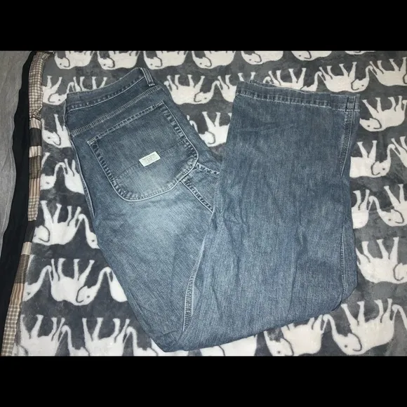 GAP mens carpenter jeans.  Wide-leg.  Size 34 X 34.