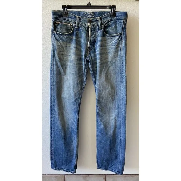 Gilded Age NYC Denim Men's Jeans Size 31 x 32 Button Fly Distressed 117562