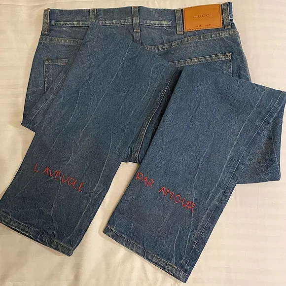 Gucci Jeans L’aveugle Par Amour