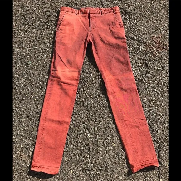 Gucci Red Denim Jeans