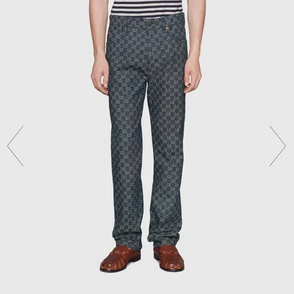 Gucci Eco Washed GG Denim Pant
          
      NWT