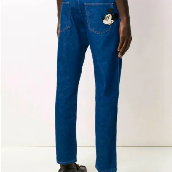 GUCCI X DISNEY MICKEY PATCH MEN JEANS
          
      NWT