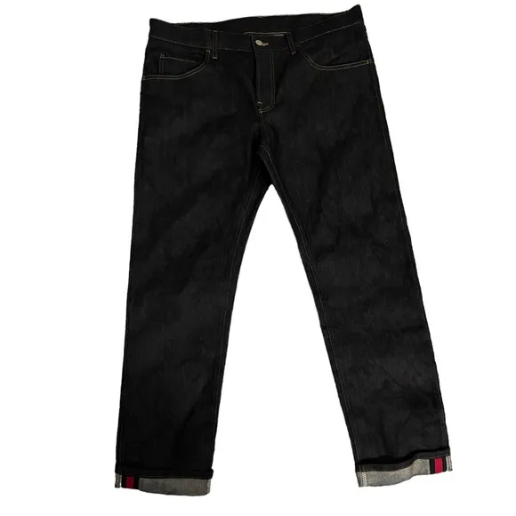 NWT - Gucci - Mens Web Jeans 30 in inseam
          
      NWT