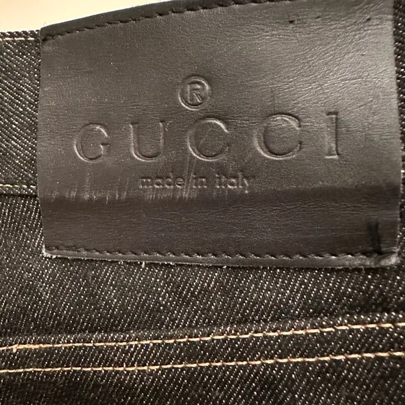 Men’s Gucci Jeans Authentic Genuine 1 Owner Worn Once Size 48 US 32 x 30