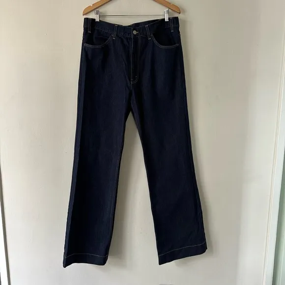 Gucci Denim Men’s Wide Leg Pants Size 54