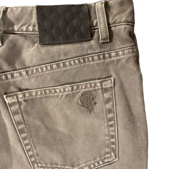 Authentic Gucci Men’s Denim Pants Size 48 Made in Italy