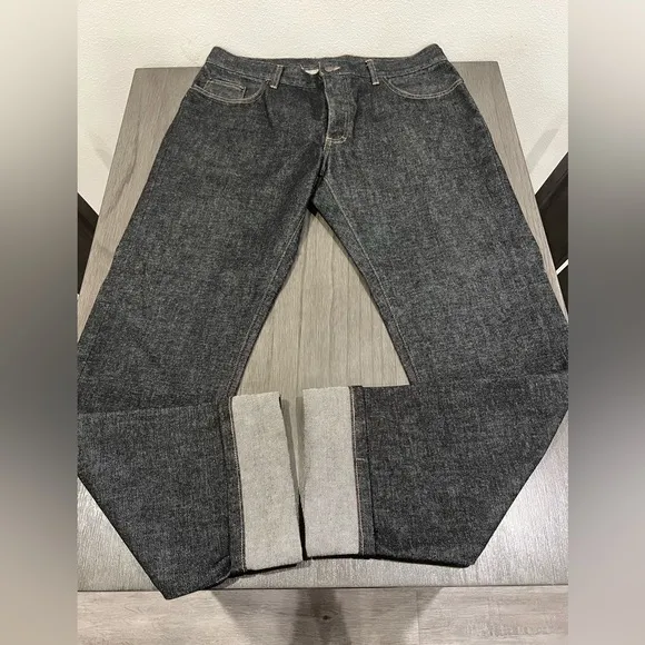 Men Gucci black denim jeans