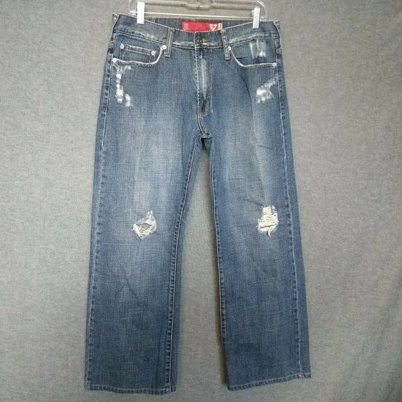 Guess Jeans Red Label Loose Straight Distressed
