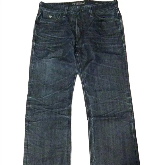 Men’s Guess Jeans Lincoln Slim Straight W 34 L 28.