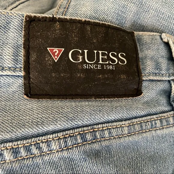 Guess Men’s Regular Straight Blue Jeans size 34\26