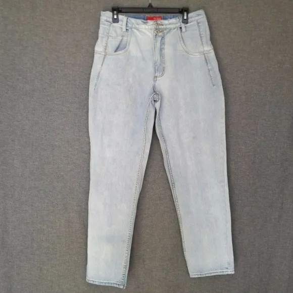 Guess Relaxed Fit Tapered Leg Men's Jeans Waist 32 L32 Light Wash