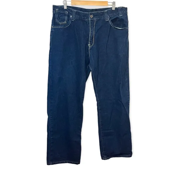 Guess Mens Dark Wash Jeans Size 38