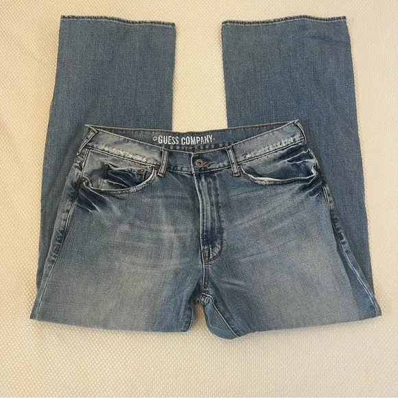 Men’s Guess Light Blue Wash Jeans B17/27
