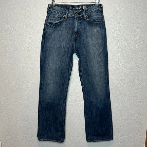 Guess Men’s Jeans The Dean Straight Fit Straight 31 x 32