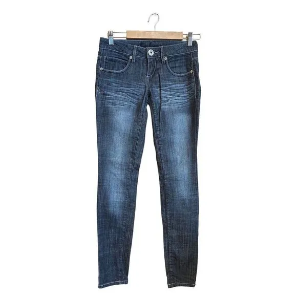 Guess  distressed  Women Skinny  Blue jeans pants Size 24