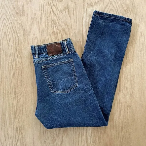 GUSTIN Selvedge Cone Mills 16oz Jeans 38 Straight
