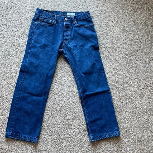 Gustin Selvedge Straight Raw Denim Jeans