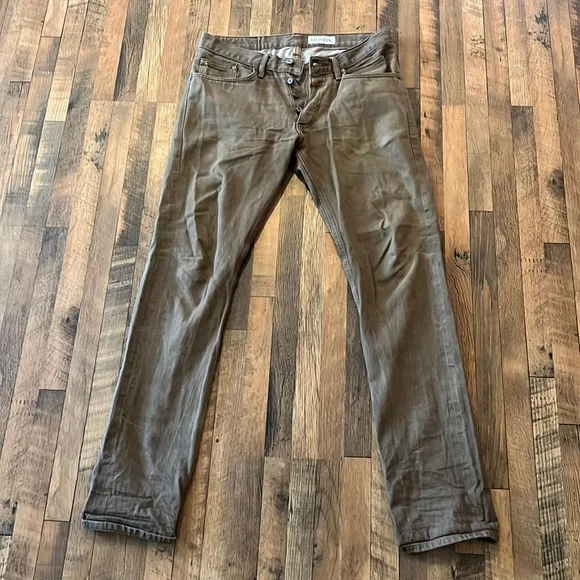 Gustin Raw Denim, Tan, Men’s 33