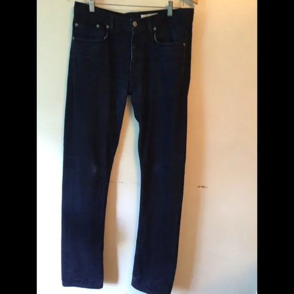 COPY - GUSTIN Dark blue Finish RAW jeans