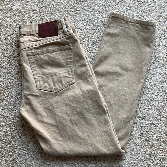 Gustin 168 Japan Brown Selvedge Jeans MIUSA Slim Cut 34