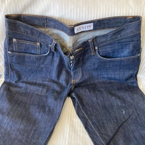Gustin “Straight Raw” 36. ‘Traditional indigo’ #203