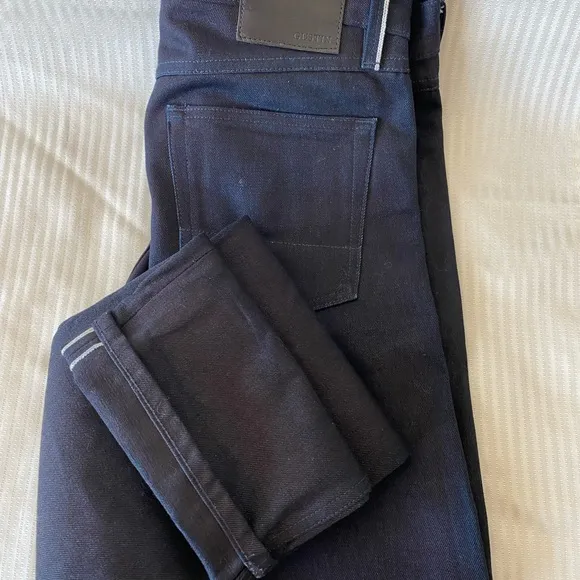 Gustin Selvedge 36” Straight Raw Denim Jeans