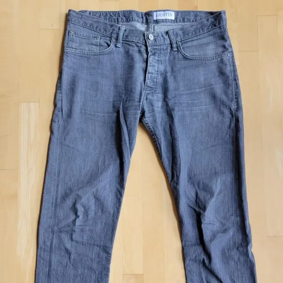 Gustin Grey Silk (72) Jeans - Men's 36x36
